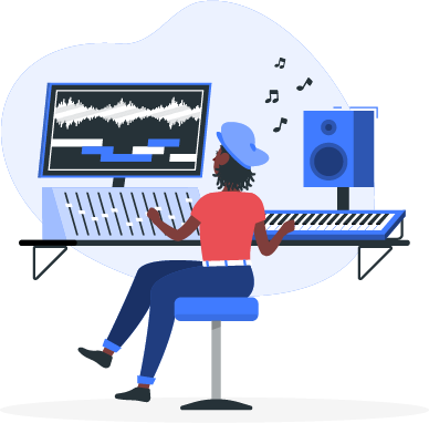 Post production studio